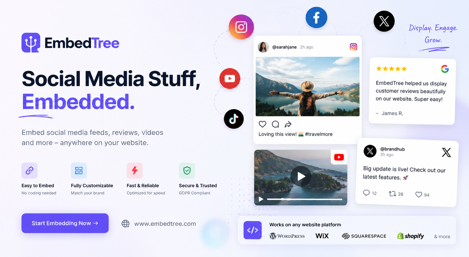 Social Media Stuff EmbedTree