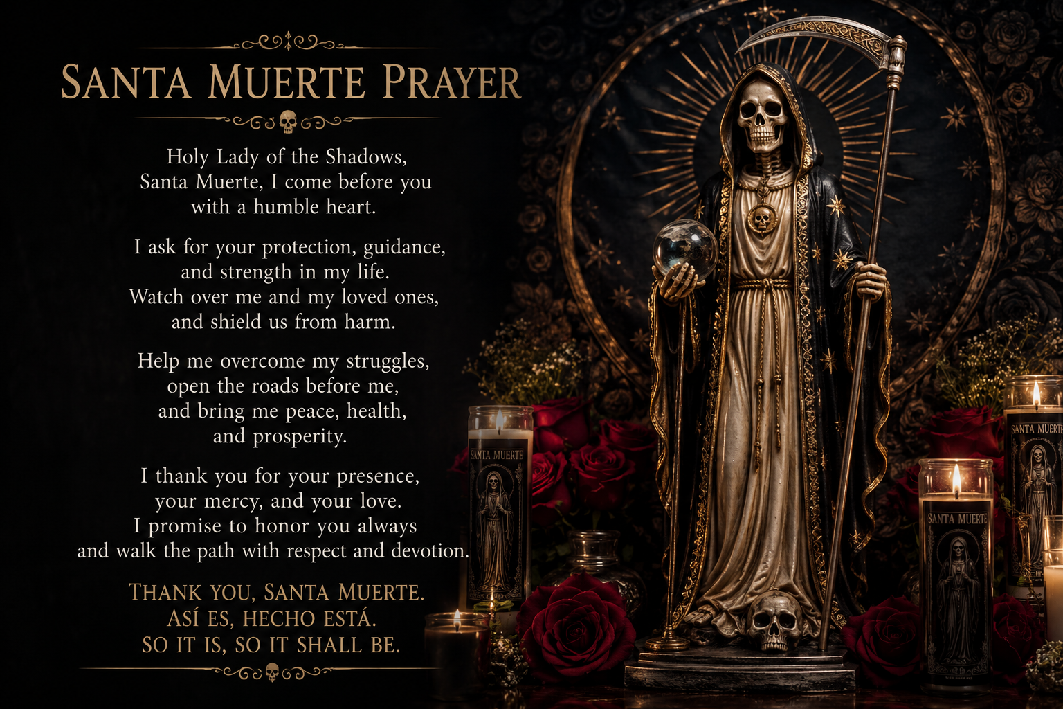 Santa Muerte Prayer