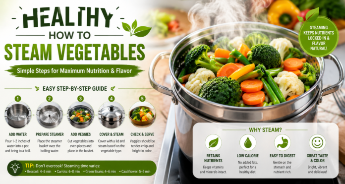 How to Steam Vegetables